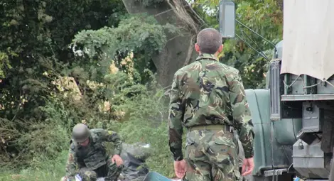 За 10 минути сапьори отнесоха невзривената противотанкова мина от пътя за Мартен