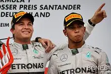 Розберг пое вината за инцидента с Хамилтън