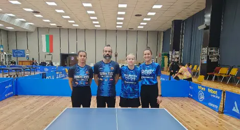 "Дунав"-Русе с променлив успех в първите турнири във Висша лига - мъже и жени - по тенис на маса