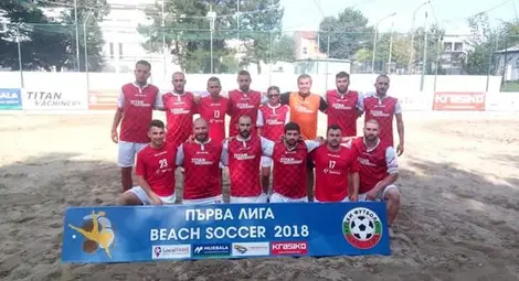 &bdquo;Русе&ldquo; сред финалистите на  държавното по плажен футбол
