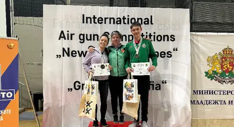 Русенски стрелкови тандем  номер 1 на турнира &bdquo;София&ldquo;