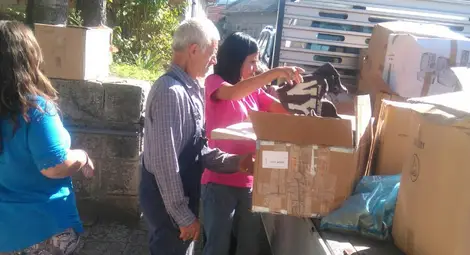 Френски скаути десета поредна година носят дарения в Русе