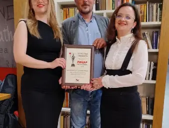 Детският отдел на русенската библиотека "Любен Каравелов" е Рицар на книгата