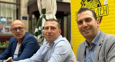 Любен Дилов и Драгомир Стефанов дойдоха в Русе да подкрепят Кристиян Вълчев.