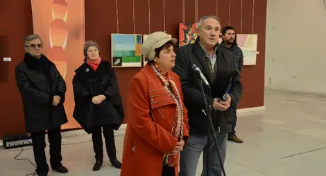 Правнук от фамилията Бранкуши дойде от Карпатите с изложба от Горж фест