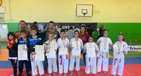 Каратистите на &bdquo;Ипон&ldquo; отличници на турнир &bdquo;Ояма&ldquo;