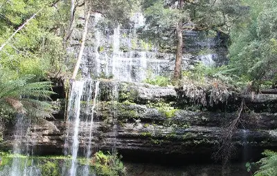 Остров Тасмания: Националният парк Планината "Field": водопадите &bdquo;Ръсел&ldquo;. 