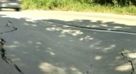 Пропадна участък от пътя Варна &ndash; Кранево