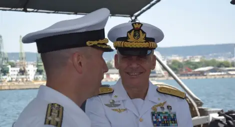 Командирът на италианските ВМС е на посещение във Варна Командирът на италианските ВМС е на посещение във Варна