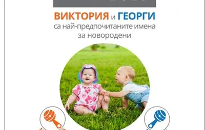 Вижте топ 10 на имената и фамилиите у нас