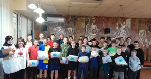 Каритас Русе занесе близо два тона продукти на бежанци от Украйна в Рибарица