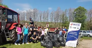 150 чувала боклук събраха служители на „ВИТТЕ Аутомотив“ в лесопарка