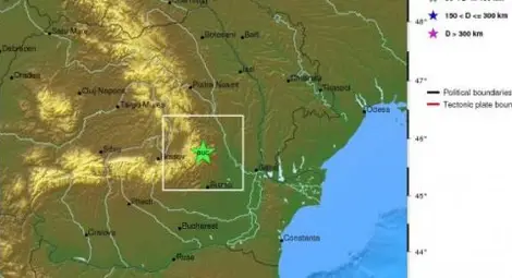 10-и трус от началото на ноември разлюля Вранча