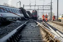 Петима са ранените при влаковата катастрофа в Швейцария