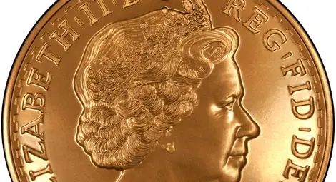 Великобритания пуска монета от 100 паунда