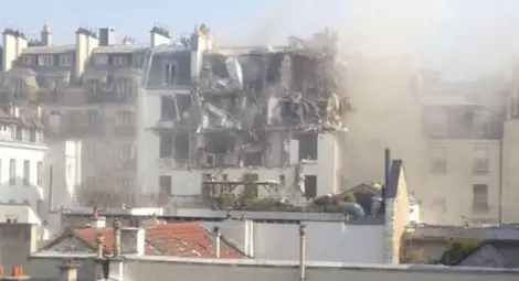 Петима души са били ранени по време на експлозията в Париж