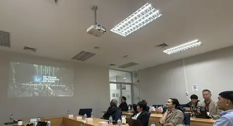 Научен семинар по проект "Русенски изследователски университет" се проведе в Университет "Мае Фау Луанг" - Чианг Рай, Тайланд