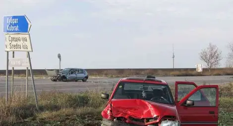 Катастрофа с четирима пострадали край Русе