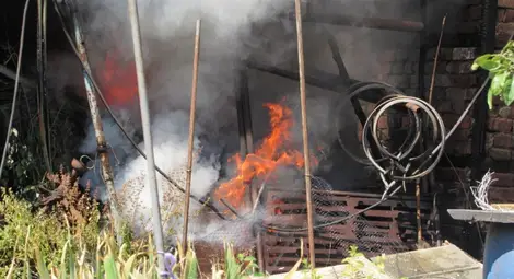 Собствениците на изгорялата вила в Касева чешма: Това е умишлен палеж