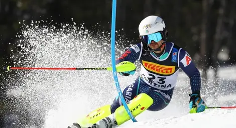 Алберт Попов не успя да завърши втория манш в Кортина