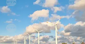 От вятърна енергия са осигурени близо 13 процента от електричеството в Европа през изминалото денонощие