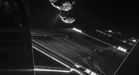 Европейският робот кацнал два пъти на кометата?