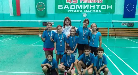 Русенските бадминтонисти с два бронза от държавното