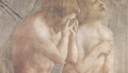 &bdquo;Изгонването на Адам и Ева от рая&ldquo;, фреска, Санта Мария дел Кармине, Флоренция