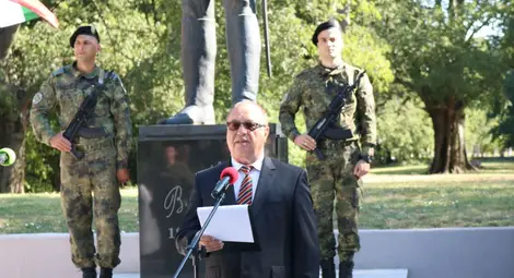 Русенци почетоха 188 години от рождението на Васил Левски.  Георги Георгиев: Левски не мечтаеше за освобождение,  което свършва с подпис