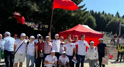 Председателят на областния съвет на БСП Тодор Йорданов на събора на Бузлуджа: Русенци сме щастливи да бъдем тук и да отбележим този исторически и обединителен ден