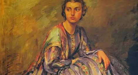 В галерията редят платна на една от първите български художнички В галерията редят платна на една от първите български художнички