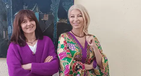 Организаторките Диляна Русанова и Антоанета Делийска-Стефанова Организаторките Диляна Русанова и Антоанета Делийска-Стефанова