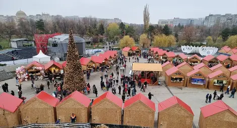 Най-голямата завеса от коледни светлини, по-високо от 10-етажна сграда виенско колело и още много атракции на 70 км от Русе