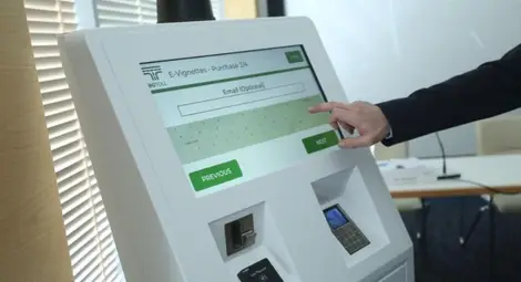 Електронната винетка  влиза в сила от днес