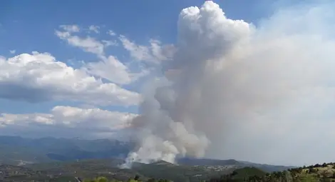 Кравар запалил огромния пожар над Кресненското дефиле