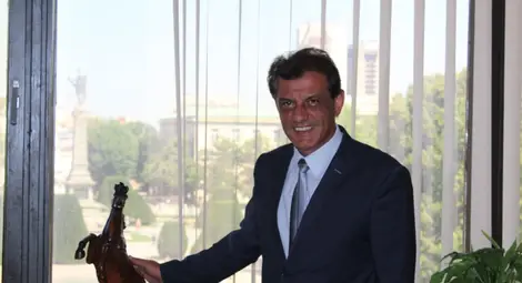 Статуетка на кон за майстора на спорта по езда Свилен Иванов