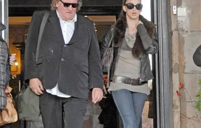 Депардийо взел автограф от Григор Димитров в самолета