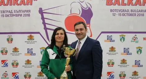 Големият приз &bdquo;Балкан&ldquo; в ръцете на Стойка Петрова