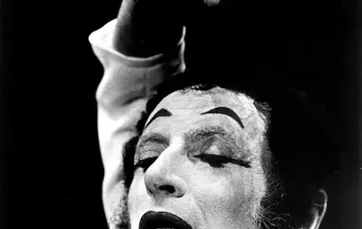 Марсел Марсо на сцената. Марсел Марсо на сцената.