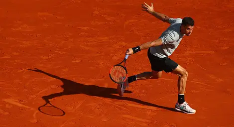 Григор отново се &bdquo;прероди&ldquo; след загубен първи сет. Ще играе на 1/4-финал