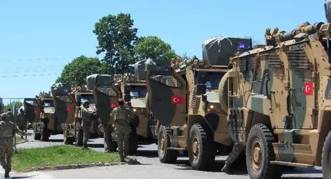 Натовска машина излезе от строя по българските пътища