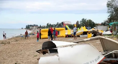 Халкидики след бурята, отнела 7 живота