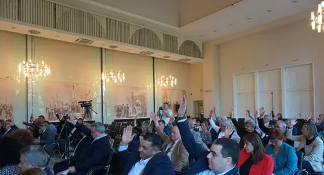 Първото съвместно заседание на Общинските съвети на Русе и Гюргево прие декларация за ЕС и обръщение към двете правителства