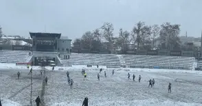 „Дунав“ с първа и важна победа срещу  „Лудогорец II“ на тежко зимно игрище