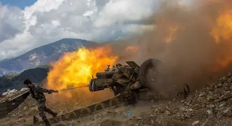 Сирийската артилерия отговори със залпове на турската стрелба по Латакия