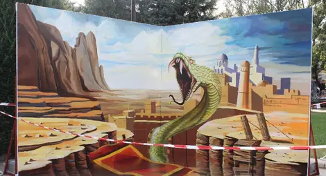 Наградиха майсторите на  3D приказките на площада