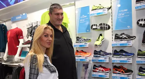 Любо Ганев отваря в Русе поредния магазин &bdquo;АСИКС&ldquo;