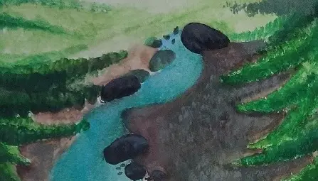 Седмокласничката Стелла Илиева получи отличието за рисунката си &bdquo;Живот&ldquo;. Снимка: Българското училище &bdquo;Родолюбие&ldquo; в Неапол, Италия