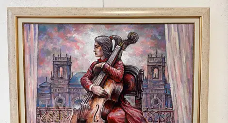 17 автори показват близо 100 творби в изложбата &bdquo;Музиката в нас&ldquo; на ул. &bdquo;Борисова&ldquo; 6 в Русе