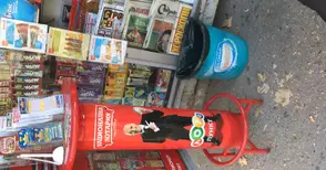 Крадец на рекламна маса се издал с измислено отвличане